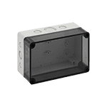 Корпус TK PS 1811-8f-tm, прозрачная крышка, с входами