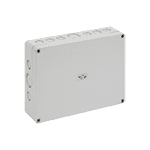 Корпус TK PS 2518-6f-m, серая крышка, с входами