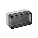 Корпус TK PS 1809-8-tm, прозрачная крышка, с входами