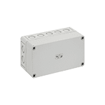 Корпус TK PC 1809-8-m, серая крышка, с входами