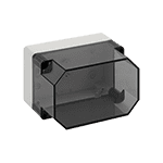Корпус TK PS 1811-13f-to, прозрачная крышка, без входов