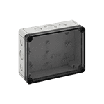 Корпус TK PS 1813-6f-tm, прозрачная крышка, с входами