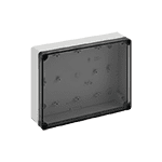 Корпус TK PS 2518-6f-to, прозрачная крышка, без входов