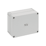 Корпус TK PS 1813-8f-o, серая крышка, без входов