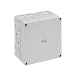 Корпус TK PC 1818-11-m, серая крышка, с входами