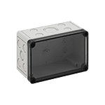 Корпус TK PS 1811-9-tm, прозрачная крышка, с входами