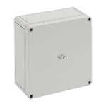 Корпус TK PS 1818-9-o, серая крышка, без входов