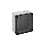 Корпус TK PC 1313-7-tm, прозрачная крышка, с входами