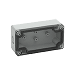 Корпус TK PC 1005-4-tm, прозрачная крышка, с входами