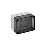 Корпус TK PC 1309-8-tm, прозрачная крышка, с входами