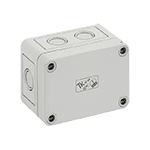Корпус TK PC 97-6-m, серая крышка, с входами