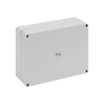 Корпус TK PS 2518-8f-o, серая крышка, без входов
