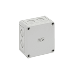 Корпус TK PC 1111-7-m, серая крышка, с входами