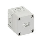 Корпус TK PC 77-8-m, серая крышка, с входами