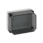 Корпус TK PS 2518-13f-tm, прозрачная крышка, с входами