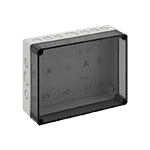 Корпус TK PS 2518-8f-tm, прозрачная крышка, с входами
