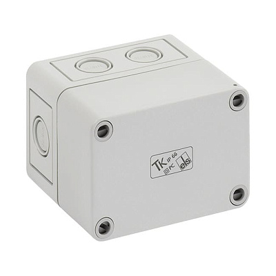 Корпус TK PC 97-8-m, серая крышка, с входами
