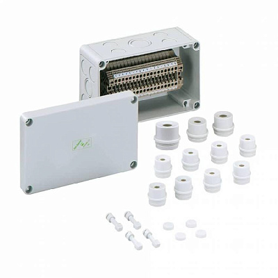Корпус с пружинными клеммами на рейку RKi 4/18 KSL-18x4²