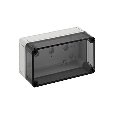Корпус TK PS 1809-8-to, прозрачная крышка, без входов