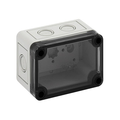 Корпус TK PC 97-6-tm, прозрачная крышка, с входами