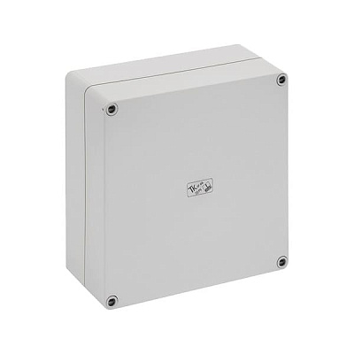 Корпус TK PS 1818-8f-o, серая крышка, без входов