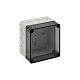 Корпус TK PC 1313-10-tm, прозрачная крышка, с входами