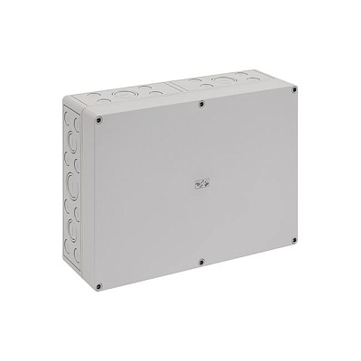 Корпус TK PC 3625-11-m, серая крышка, с входами