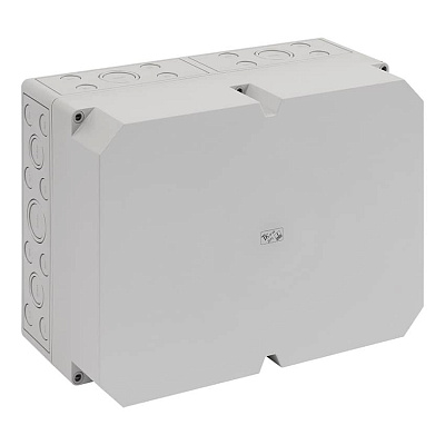 Корпус TK PS 3625-16-m, серая крышка, с входами