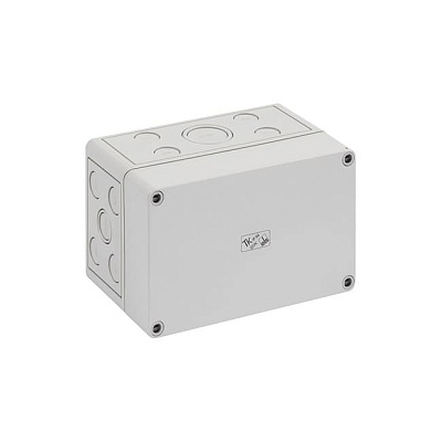 Корпус TK PC 1811-11-m, серая крышка, с входами