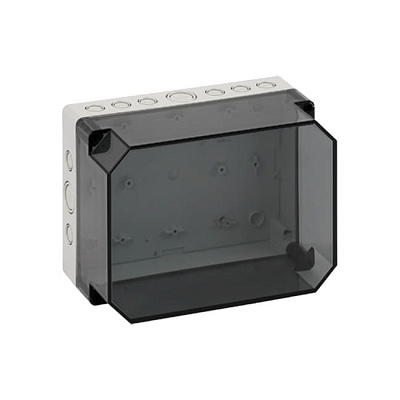 Корпус TK PS 2518-13f-tm, прозрачная крышка, с входами