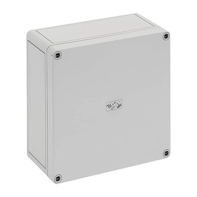 Корпус TK PS 1818-9-o, серая крышка, без входов
